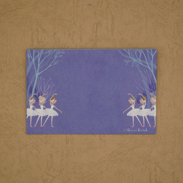 Kinose Printing Ballet Theater Swan Lake Mini Letter Set