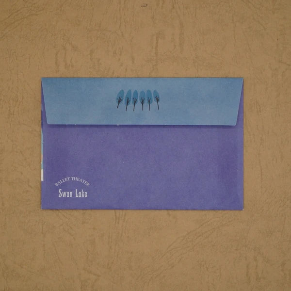 Kinose Printing Ballet Theater Swan Lake Mini Letter Set