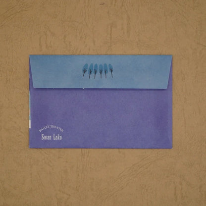 Kinose Printing Ballet Theater Swan Lake Mini Letter Set