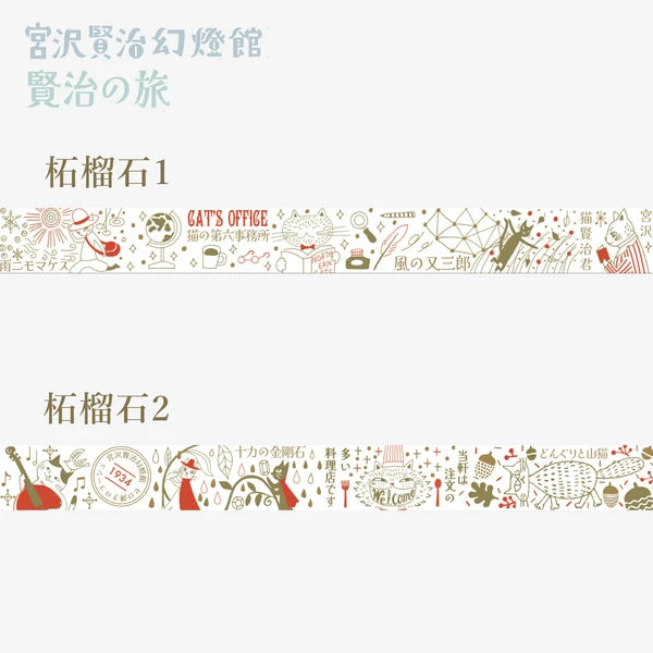 SEAL-DO PRINTING Kenji's Journey Kirapika Masking Tape Display Set