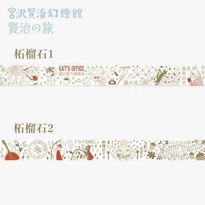 SEAL-DO PRINTING Kenji's Journey Kirapika Masking Tape Display Set