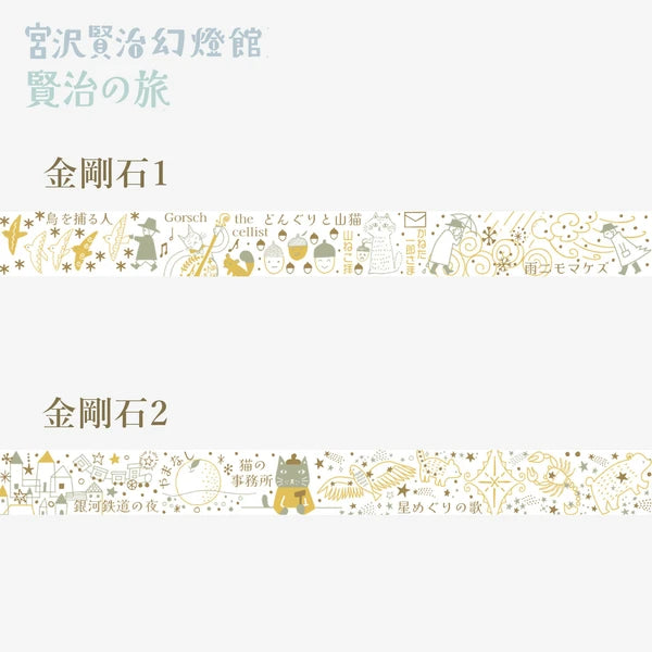 SEAL-DO PRINTING Kenji's Journey Kirapika Masking Tape Display Set