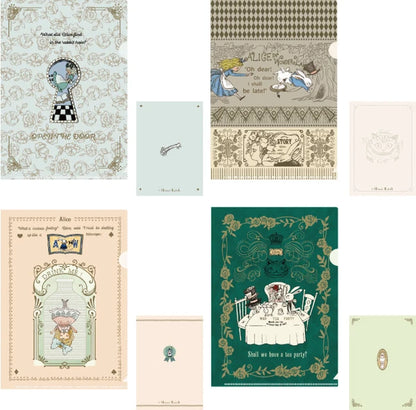 Kinose Printing Alice in Wonderland ACF-02057 Clear File