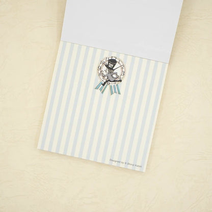 Kinose Printing Alice in Wonderland Open the Door Block Memo Pad