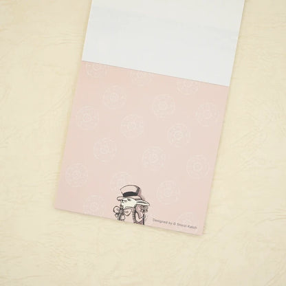 Kinose Printing Alice in Wonderland Open the Door Block Memo Pad