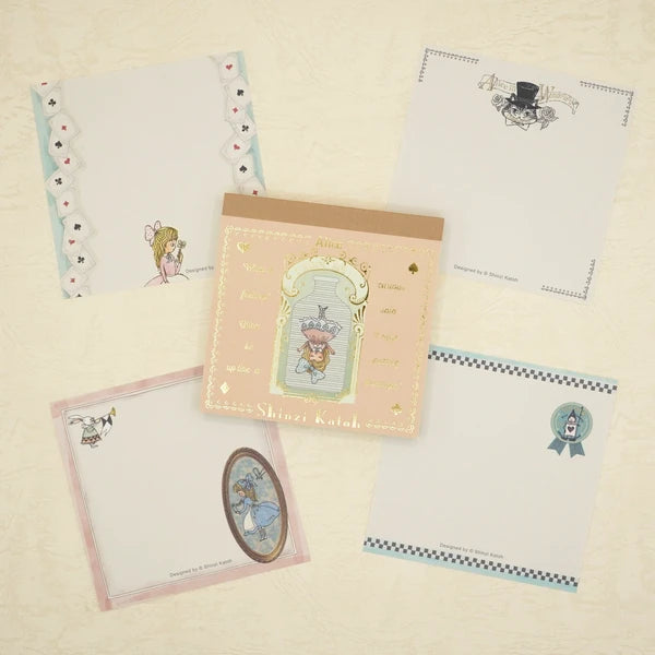 Kinose Printing Alice in Wonderland Drink Me Block Memo Pad