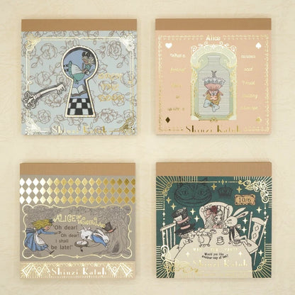 Kinose Printing Alice in Wonderland Drink Me Block Memo Pad