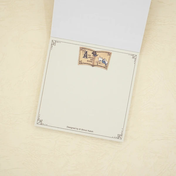 Kinose Printing Alice in Wonderland Block Memo Pad
