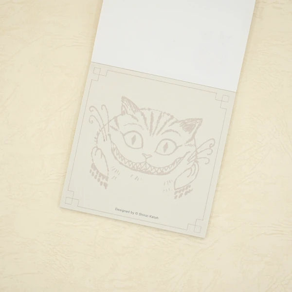 Kinose Printing Alice in Wonderland Block Memo Pad