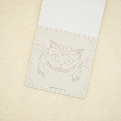 Kinose Printing Alice in Wonderland Block Memo Pad