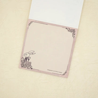 Kinose Printing Alice in Wonderland Mad Tea Party Block Memo Pad