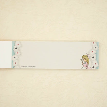 Kinose Printing Alice in Wonderland IM-01018 Mini Letter Pad