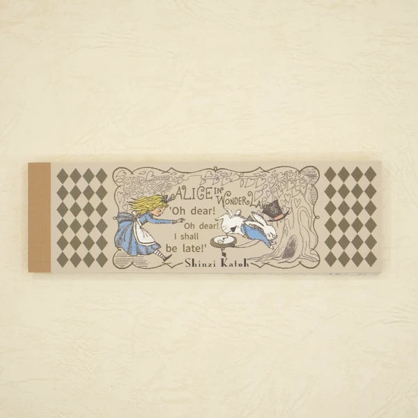 Kinose Printing Alice in Wonderland Mini Letter Pad