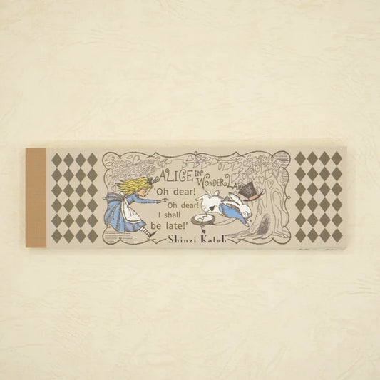 Kinose Printing Alice in Wonderland Mini Letter Pad