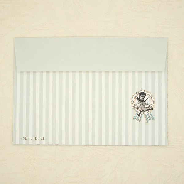 Kinose Printing Alice in Wonderland Open the Door Letter Set