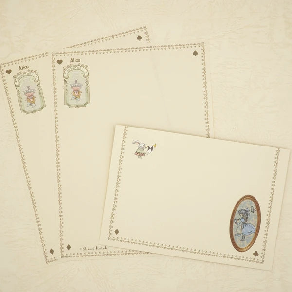 Kinose Printing Alice in Wonderland Drink Me Letter Set