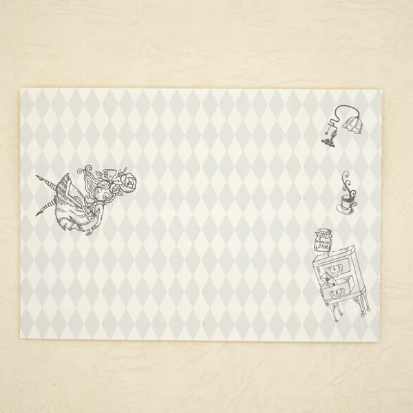 Kinose Printing Alice in Wonderland Letter Set