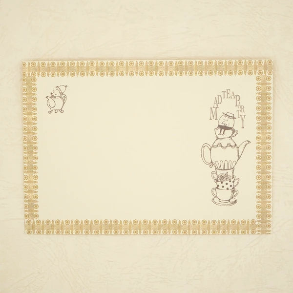 Kinose Printing Alice in Wonderland Mad Tea Party Letter Set