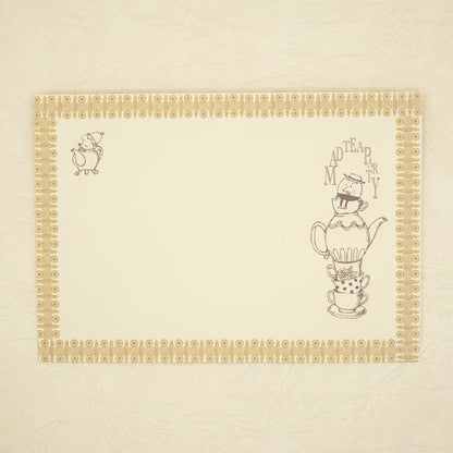 Kinose Printing Alice in Wonderland Mad Tea Party Letter Set