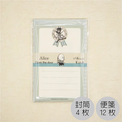 Kinose Printing Alice in Wonderland ML-01017 Mini Letter Set