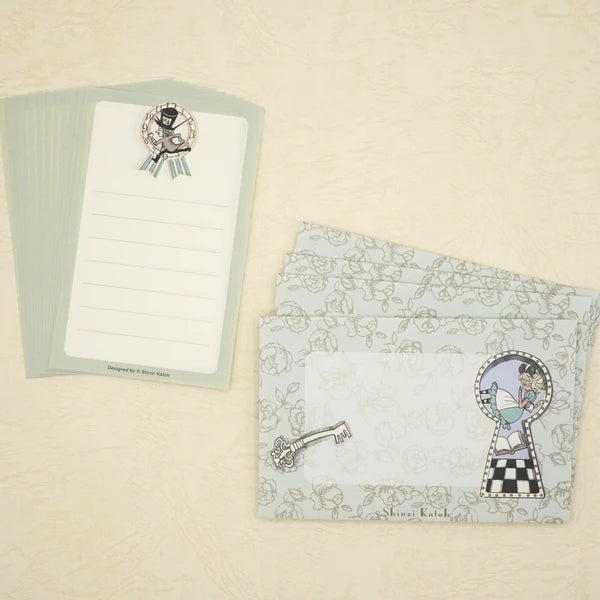Kinose Printing Alice in Wonderland ML-01017 Mini Letter Set