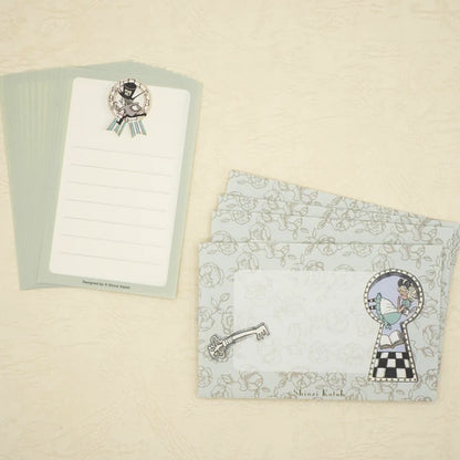 Kinose Printing Alice in Wonderland ML-01017 Mini Letter Set