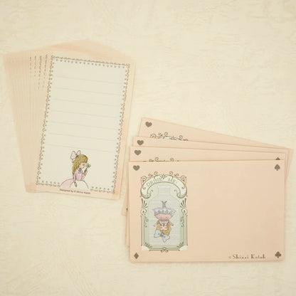 Kinose Printing Alice in Wonderland ML-01018 Mini Letter Set