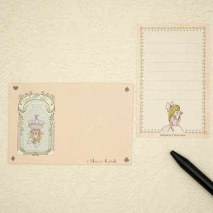Kinose Printing Alice in Wonderland ML-01018 Mini Letter Set