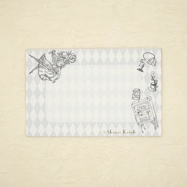 Kinose Printing Alice in Wonderland ML-01019 Mini Letter Set