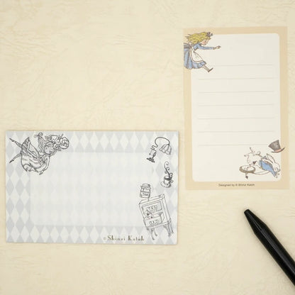 Kinose Printing Alice in Wonderland ML-01019 Mini Letter Set