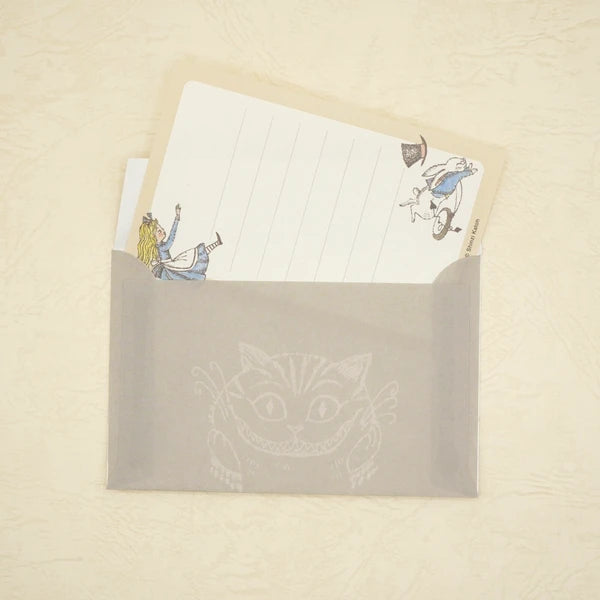 Kinose Printing Alice in Wonderland ML-01019 Mini Letter Set