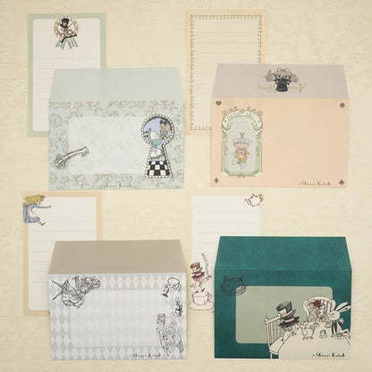 Kinose Printing Alice in Wonderland ML-01019 Mini Letter Set