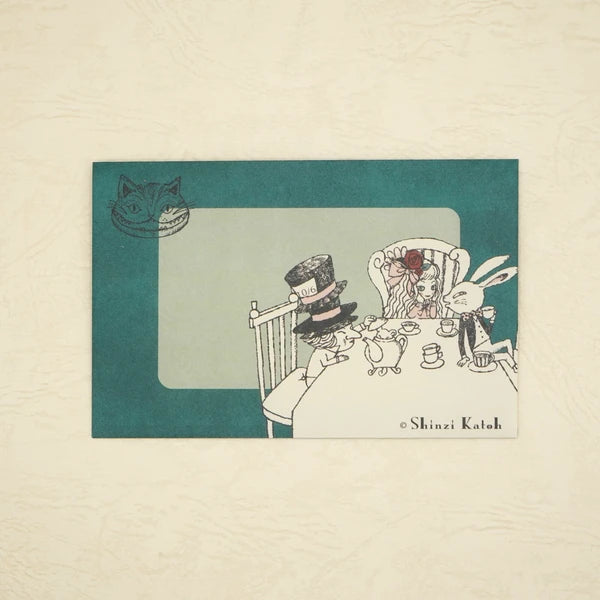 Kinose Printing Alice in Wonderland ML-01020 Mini Letter Set