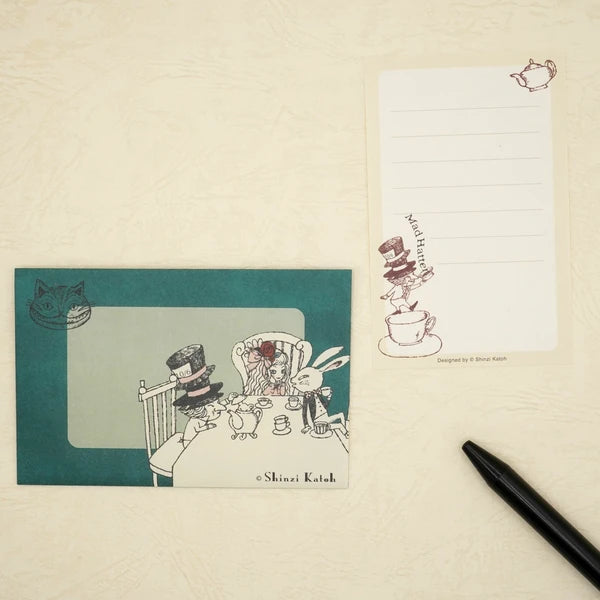 Kinose Printing Alice in Wonderland ML-01020 Mini Letter Set