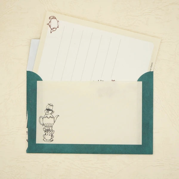 Kinose Printing Alice in Wonderland ML-01020 Mini Letter Set