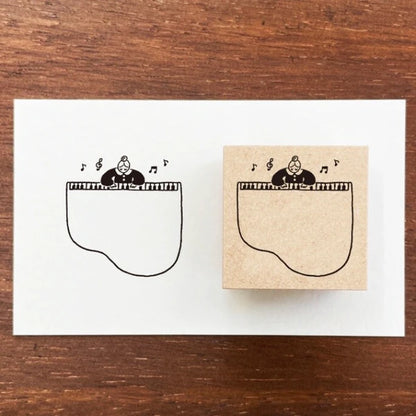 STAMP MARCHE Marl-chan Frame Stamp S Piano