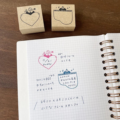 STAMP MARCHE Marl-chan Frame Stamp S Piano