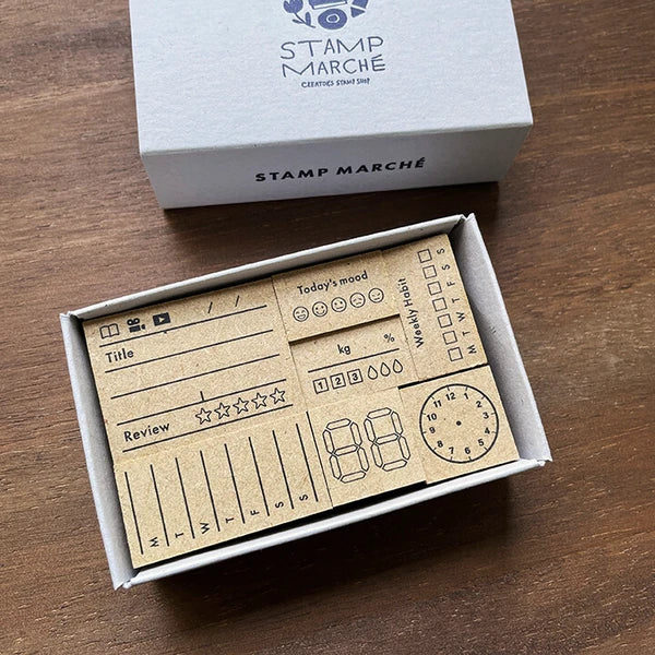 STAMP MARCHE Planner Stamp Box 02