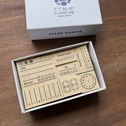 STAMP MARCHE Planner Stamp Box 02