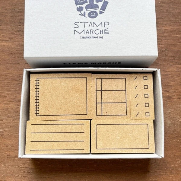 STAMP MARCHE Planner Stamp Box 03