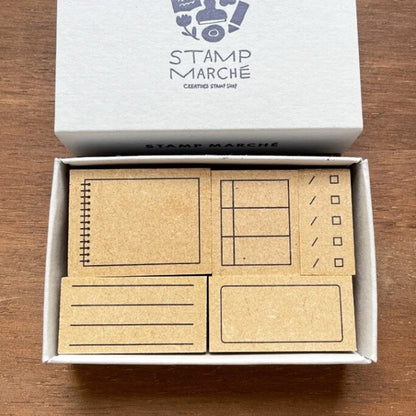 STAMP MARCHE Planner Stamp Box 03