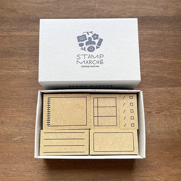 STAMP MARCHE Planner Stamp Box 03