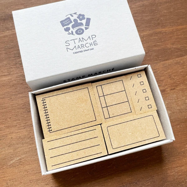 STAMP MARCHE Planner Stamp Box 03