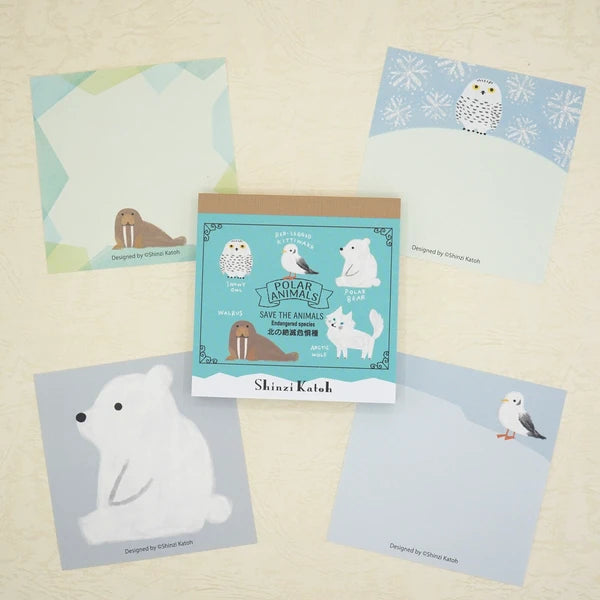 Kinose Printing Northern Endangered Species Block Memo Pad