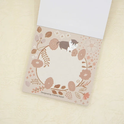 Kinose Printing Extinct Species of Japan Block Memo Pad