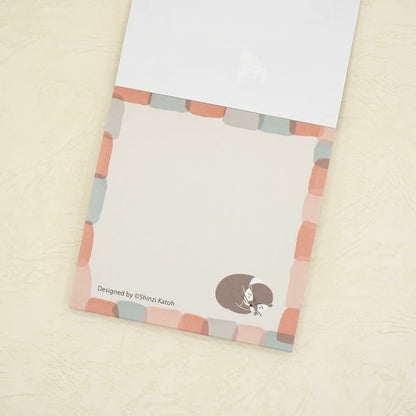 Kinose Printing Extinct Species of Japan Block Memo Pad