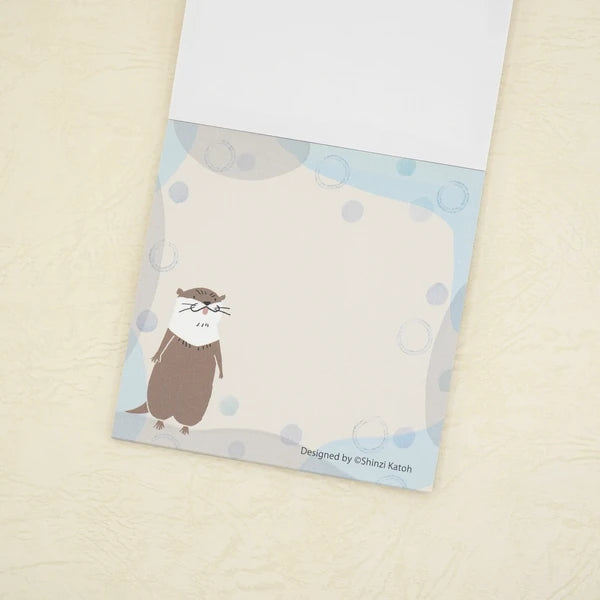 Kinose Printing Extinct Species of Japan Block Memo Pad