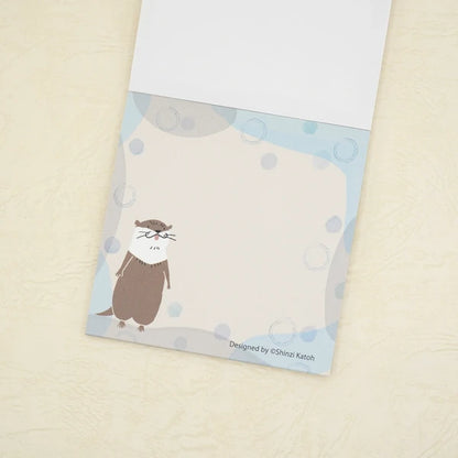 Kinose Printing Extinct Species of Japan Block Memo Pad