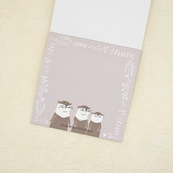 Kinose Printing Extinct Species of Japan Block Memo Pad