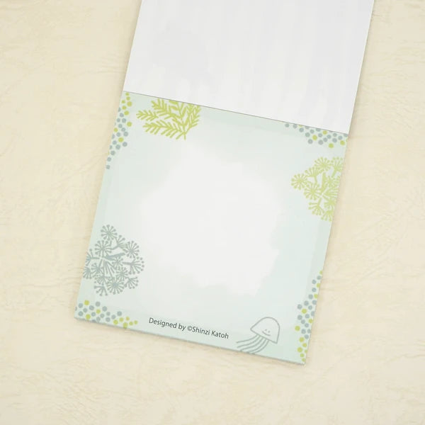 Kinose Printing Endangered Marine Species Block Memo Pad